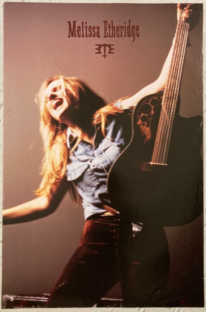Melissa Etheridge 1995 Poster OSP Winterland Q