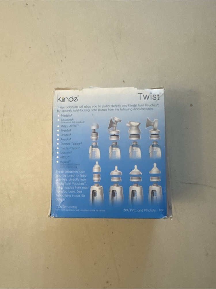 Kiinde Twist-Locking Adapters 14 Pack