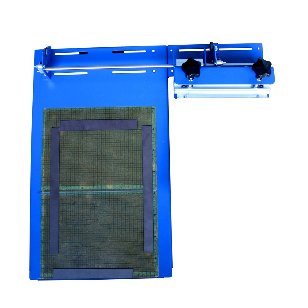 One Color Sliding Screen Printer Universal Two Directions Parallel Movement