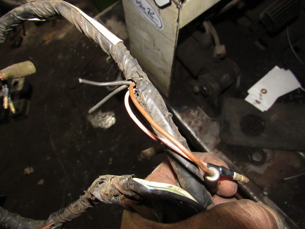 1975 yamaha rd200 main wire harness wiring
