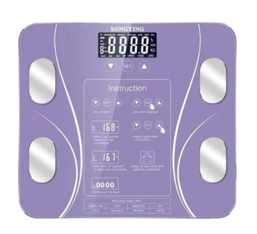 Smart Body Fat Scale & Health Analysis
