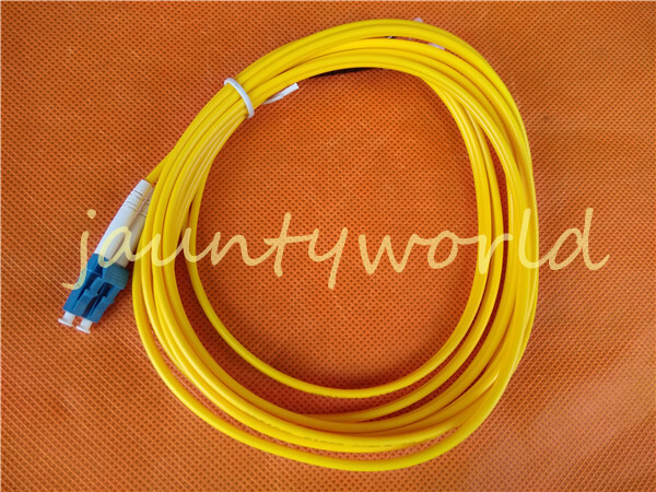 1PCS 3M LC-ST Duplex Singlemode Fiber Optic Patch Cable Cord Jumper