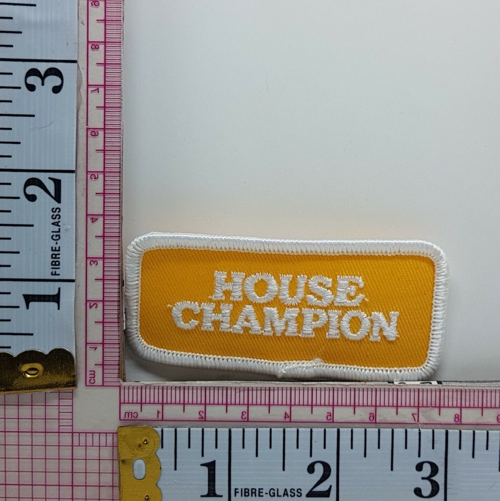 House Champion Jacket Vest Patch Badge Crest Applique a16
