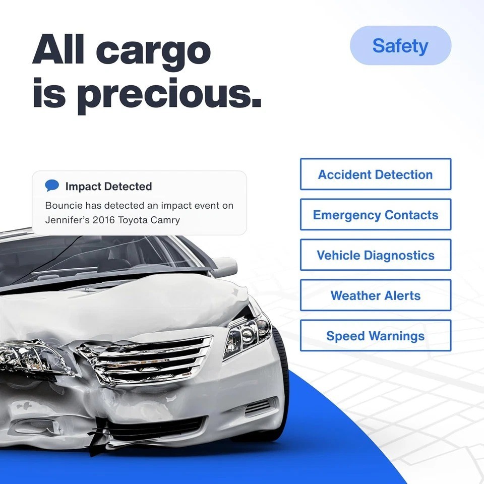 Bouncie GPS Tracker for Vehicles with Real-Time Location Route History, Speed