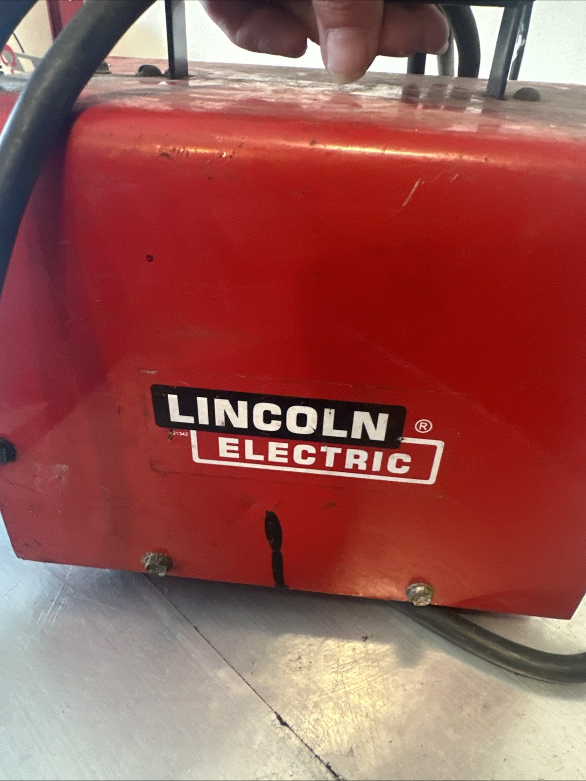 Lincoln Electric Hobby Weld Ac Arc Welder Used Works Great