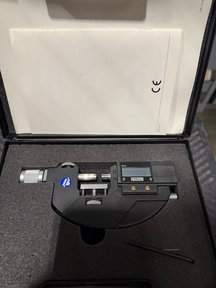 Fowler MICROMETER 0-1.25" ELECT. IND.