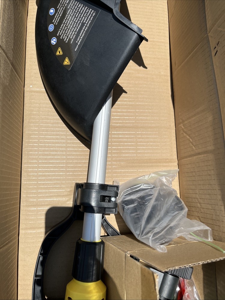 15" Cordless Weed Wacker & Edger, Brushless Motor, Electric String Trimmer - NEW