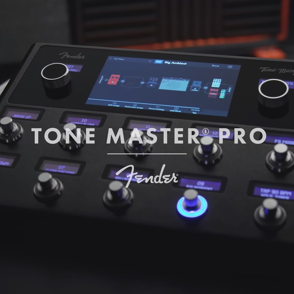 Fender Tone Master Pro with Over 500 Presets 2 Pack Bundle