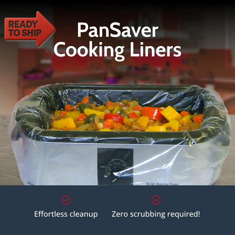 Pansaver Electric Roaster Liners, 1-Pack (2 Units)