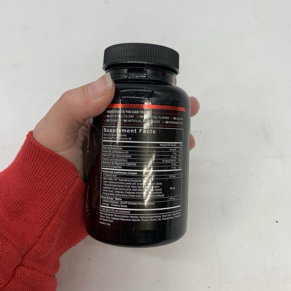 Force Factor Test X180 Boost, Testosterone Booster for Men, Testosteron Pills