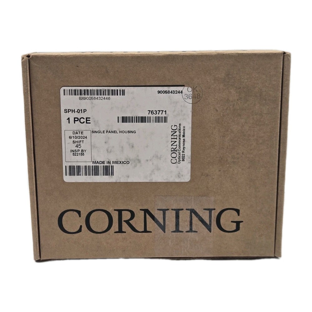 Corning Single-Panel Housing Wall-Mountable Black, for 1 CCH Panel SPH-01P ~STSI