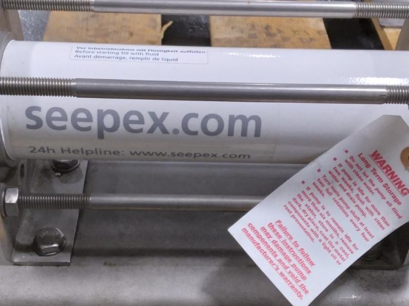 Seepex BCSO 1-12V Open Pin Joints Pump Assembly