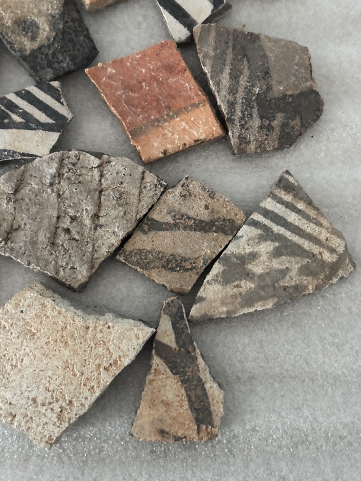 Ancient Anasazi Native American Pottery Shards Arizona L3-D FREE SHIPPING