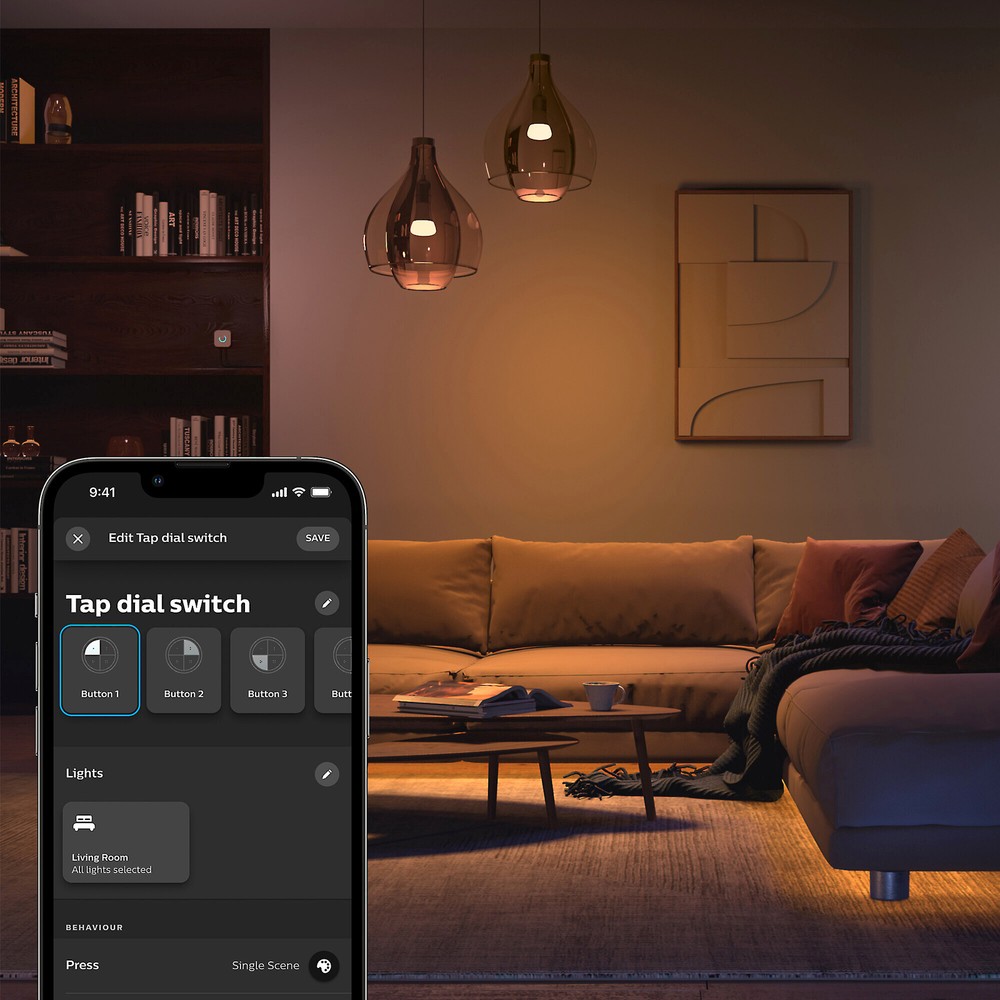 Philips Hue Tap Dial Switch- Black