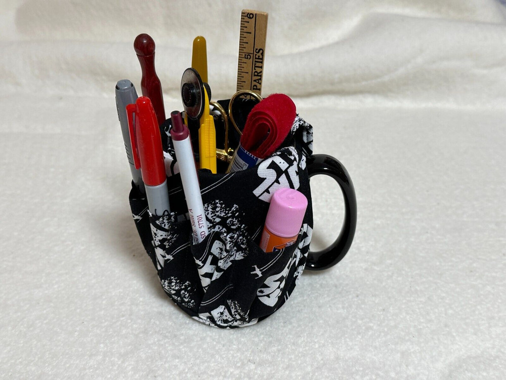 Handmade  coffee mug Star Wars organizer