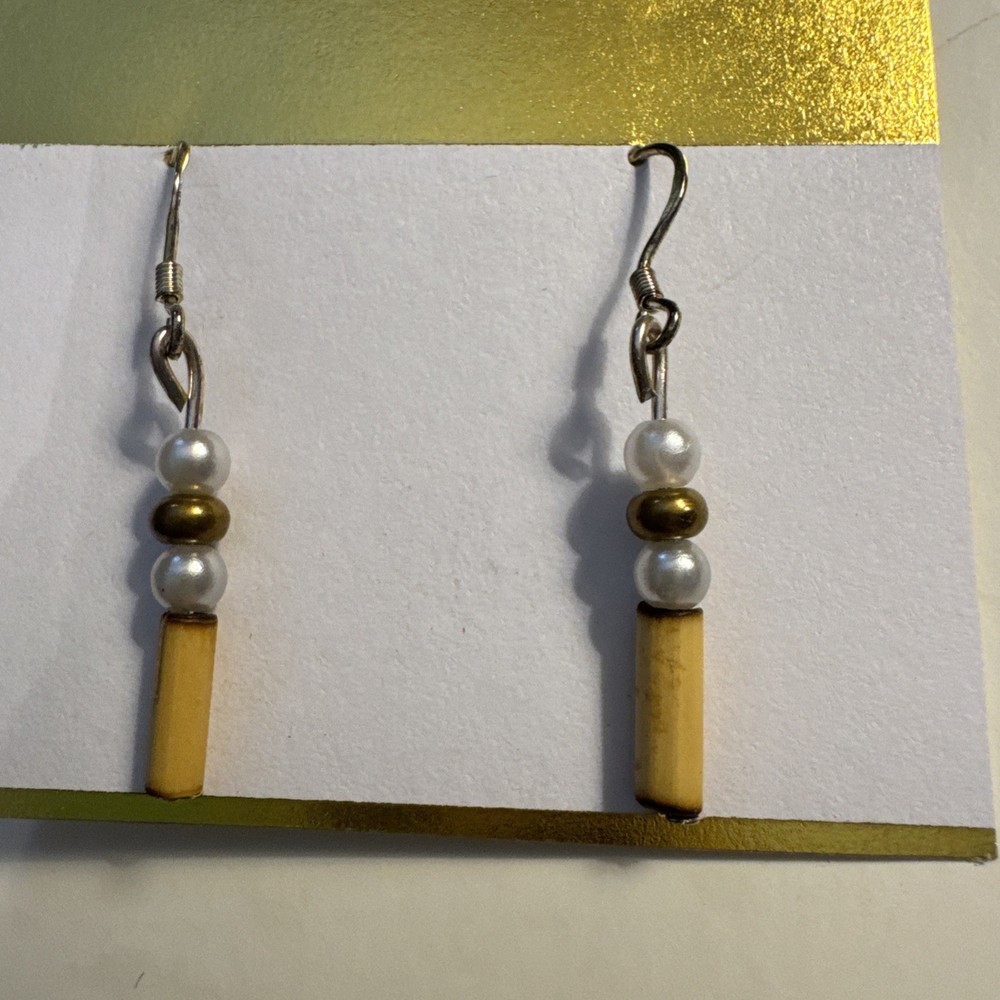Upcycled Dangle Earrings
