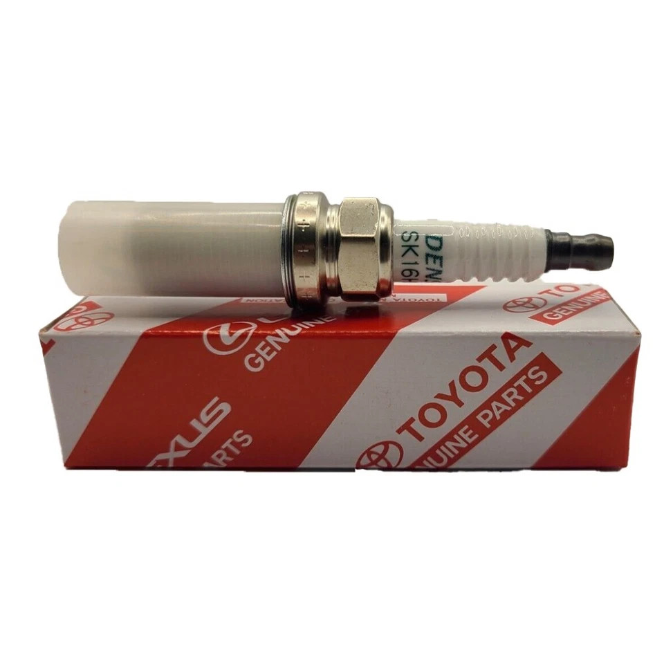 4Pcs OEM Denso Iridium Spark Plug 3417 SK16HR11 90919-01233 for Camry Highlander