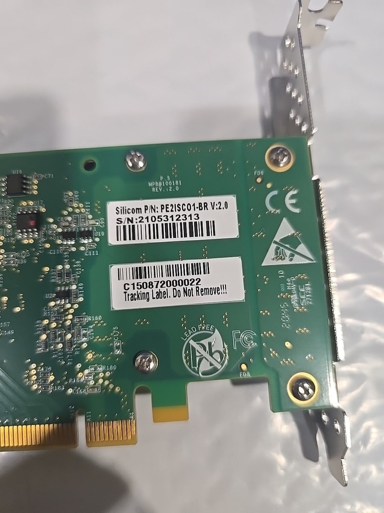 Silicom PE2ISCO1 Accelerator Crypto Compression PCIe Server Adapter