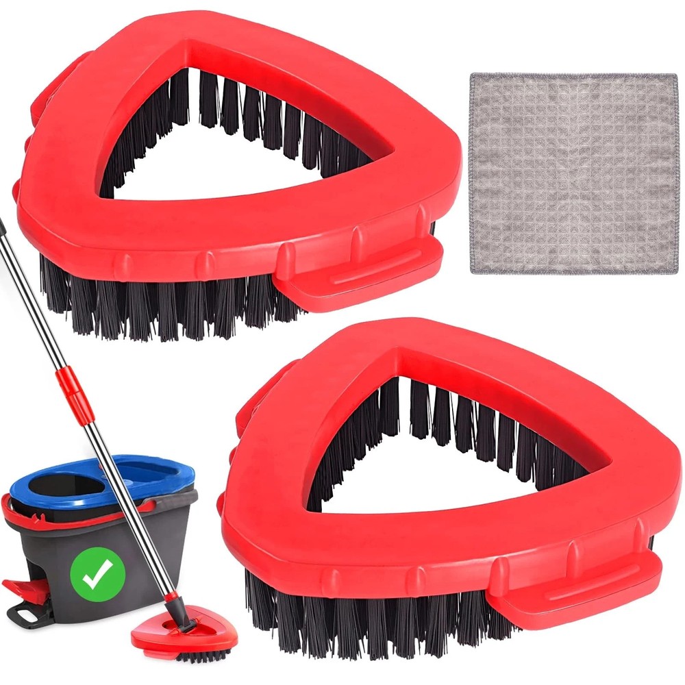 Scrub Brush O-Cedar Rinse Clean 2 Tank System Spin Mop Head Replacement 1 Clean