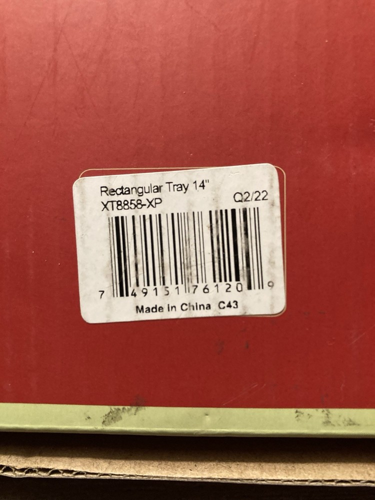 NIB Spode Christmas Tree 14” Rectangular Tray Service Ware Portmeirion Group