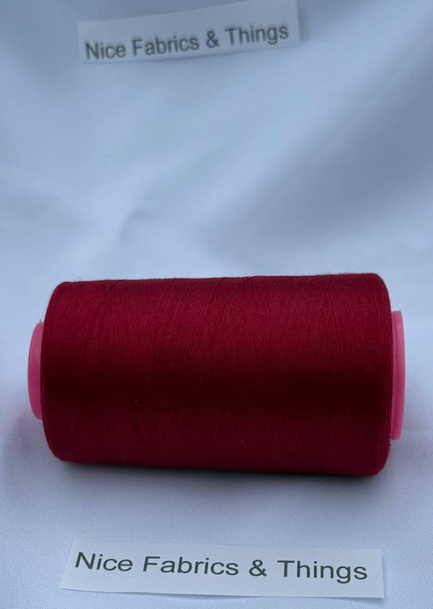 50 Spools - Red AX439 Multi Purpose Sewing Thread