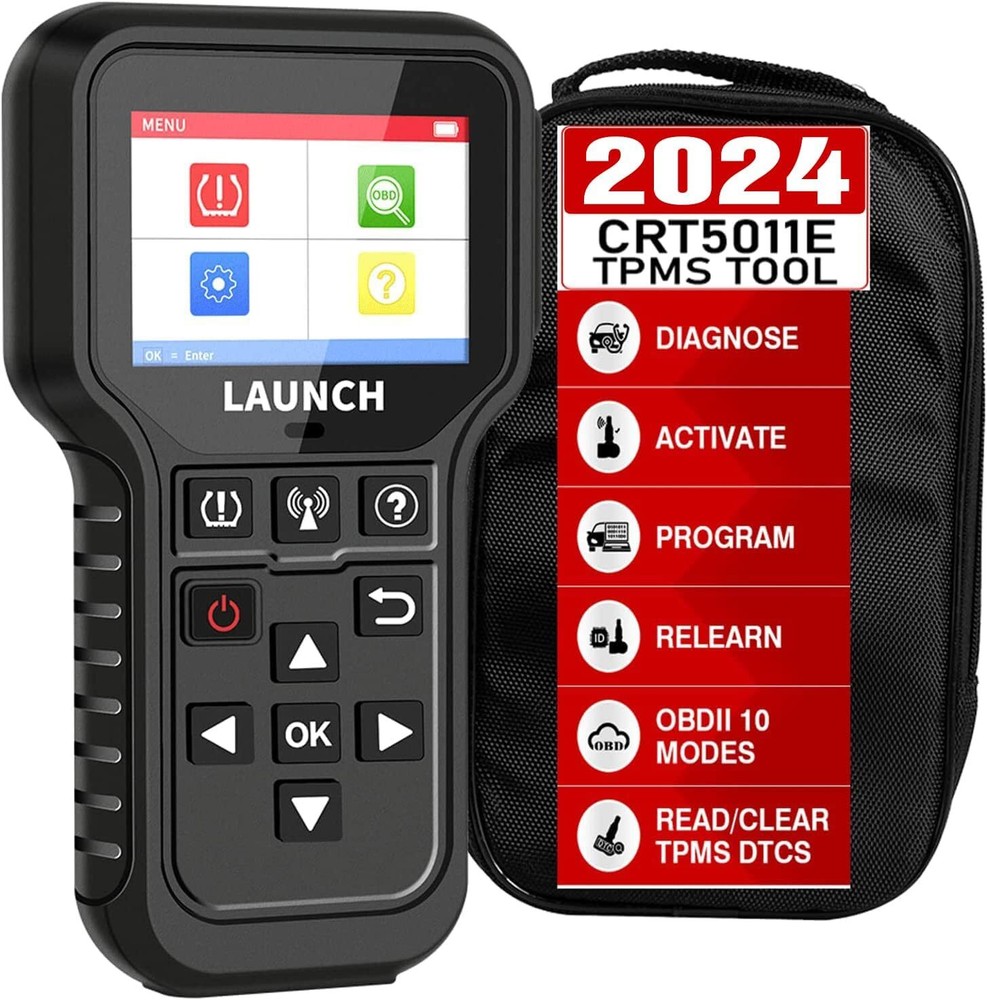 LAUNCH CRT5011E TPMS Relearn Tool Tire Pressure Sensor Programing Diagnosis Tool