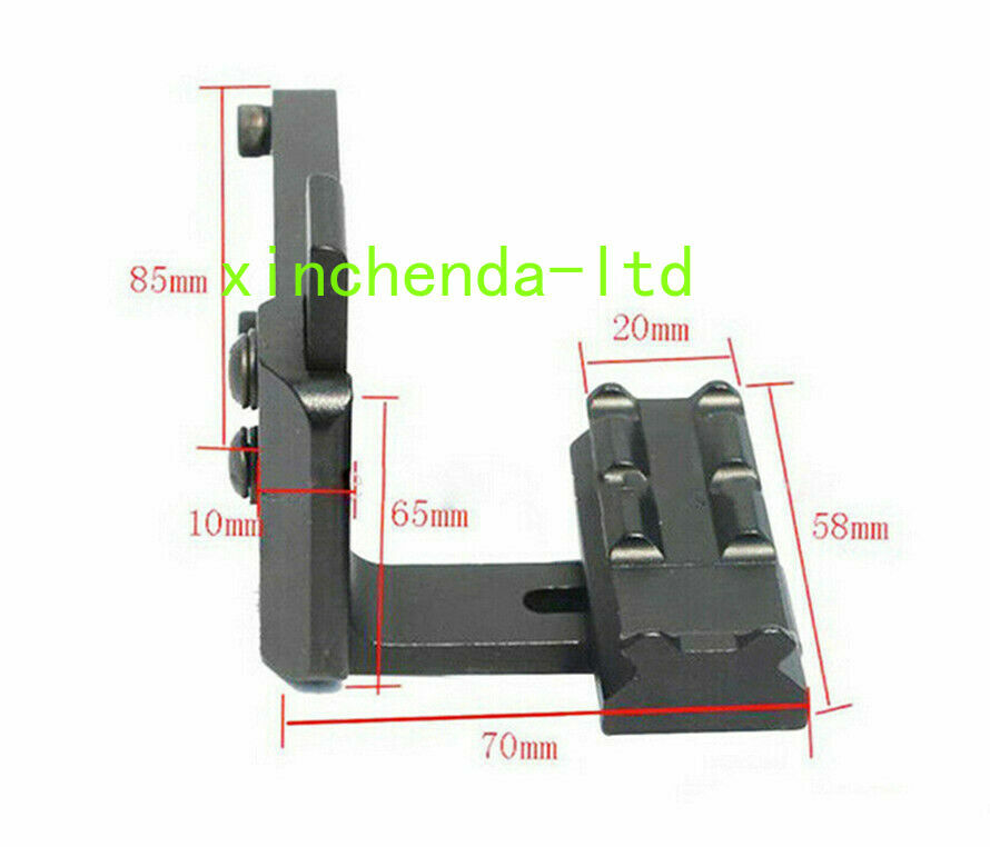 1X - CNC Red Dot Sight Laser Sight Compound Bow Archery Bow Scope Bracket Mount