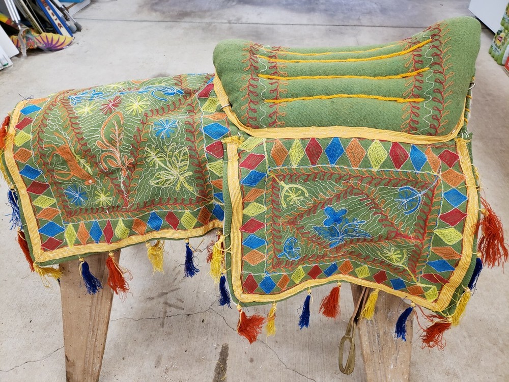 Handcrafted Saudi Ceremonial Saddle