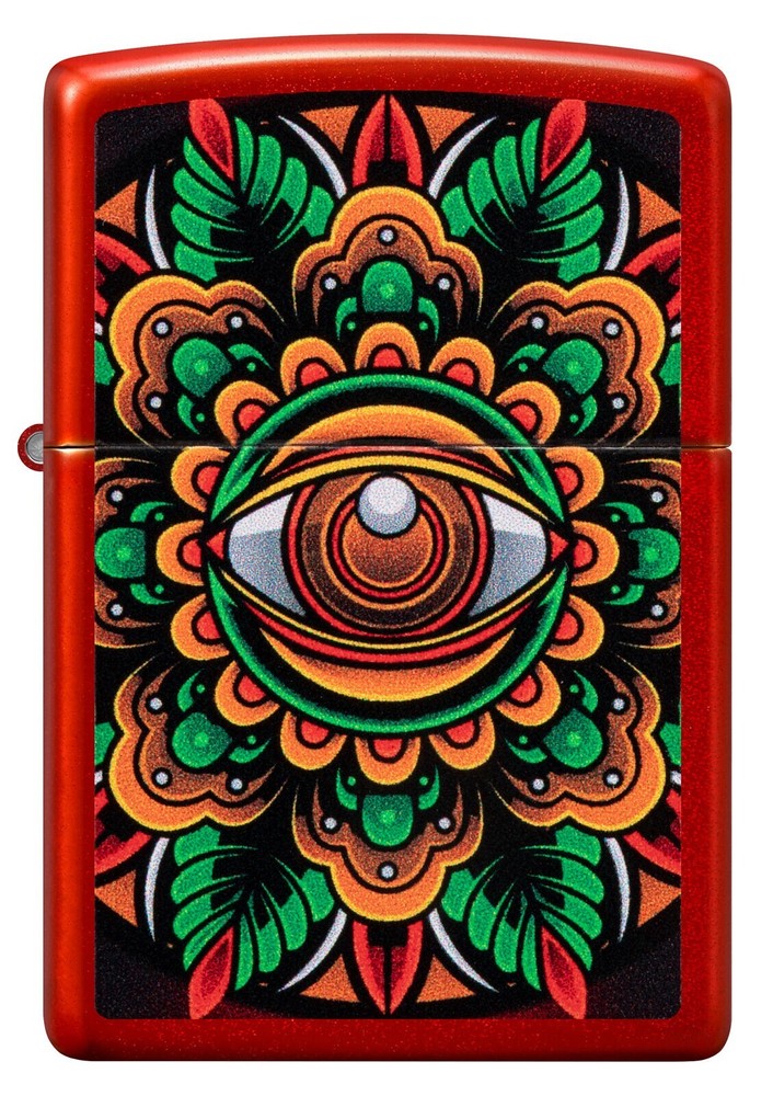 Zippo Metallic Red Color Image 48678