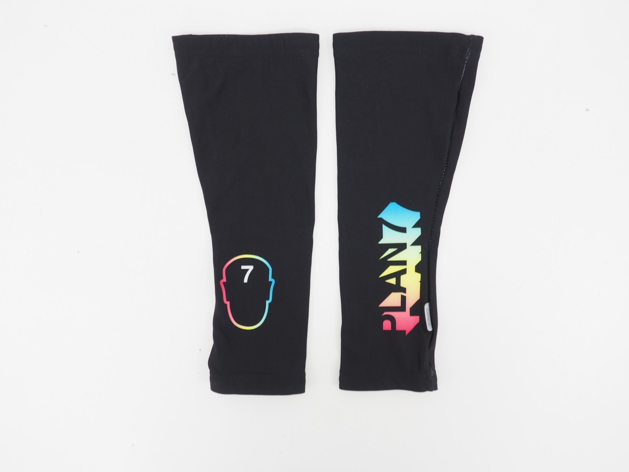 DNA Cycling Plan 7 Team Logo Knee Warmers Size Small