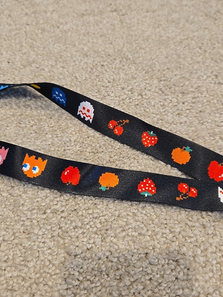 Pac-Man Lanyard NEVER USED