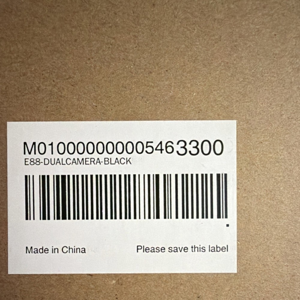 FACEGLE E88 Dual Camera Foldable App Control Quadcopter Drone Black