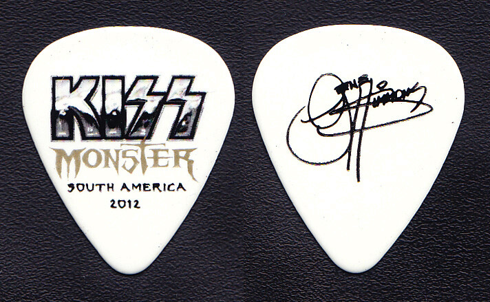 KISS Gene Simmons Signature South America Guitar Pick - 2012 Monster Tour