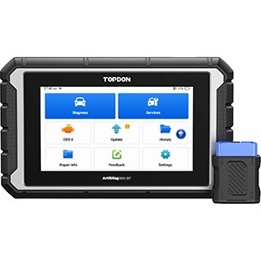 7" Bluetooth Scan Tool w/Serv Functions & Bi-Directional TOP-AD900BT