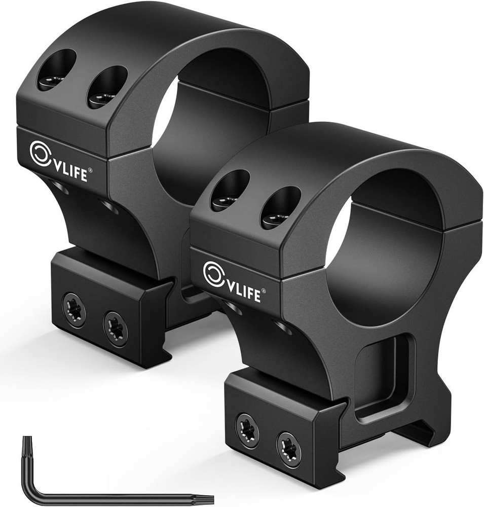 Precision 1 Inch Scope Rings Scope Mount - 2 Pieces