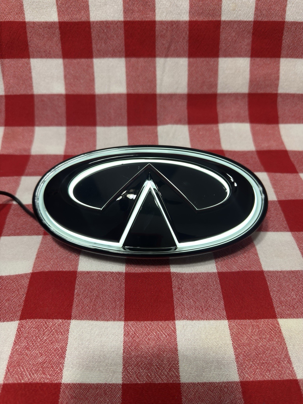 ✅2018-2024 INFINITI Q50 LED EMBLEM GLOSS BLACK ✅