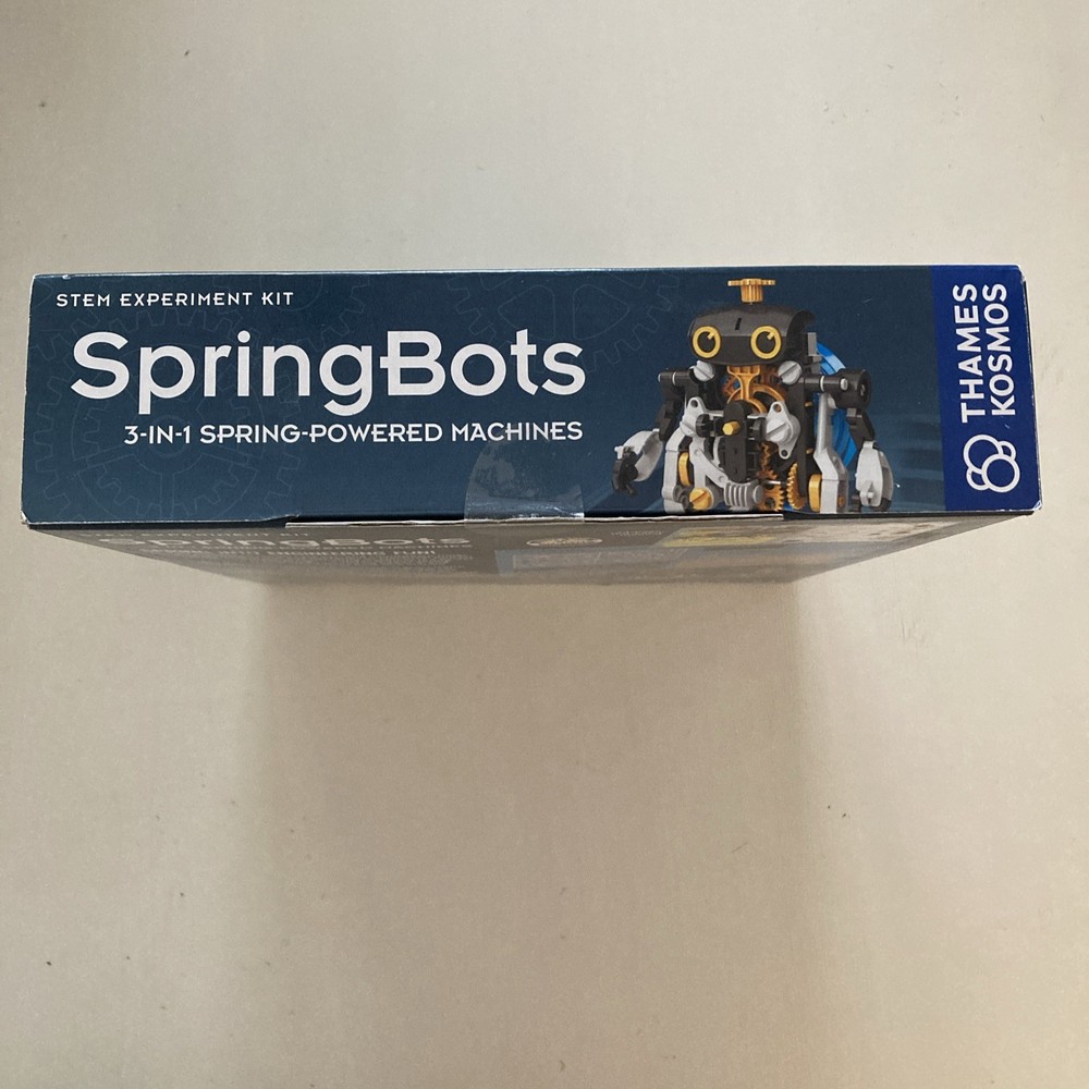SpringBots 3-in-1 Spring-Powered Machines STEM Kit Ages 6+ Thames & Kosmos