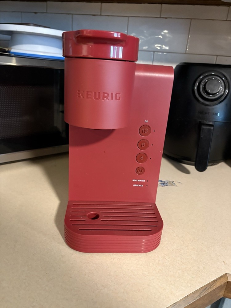 Keurig K-Express Essentials Red Single-Serve K-Cup Coffee Maker