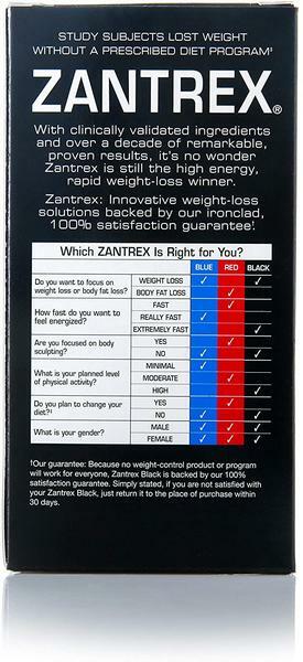 Basic Research Zantrex Black Softgels, 84 Count, 2 Pakcs