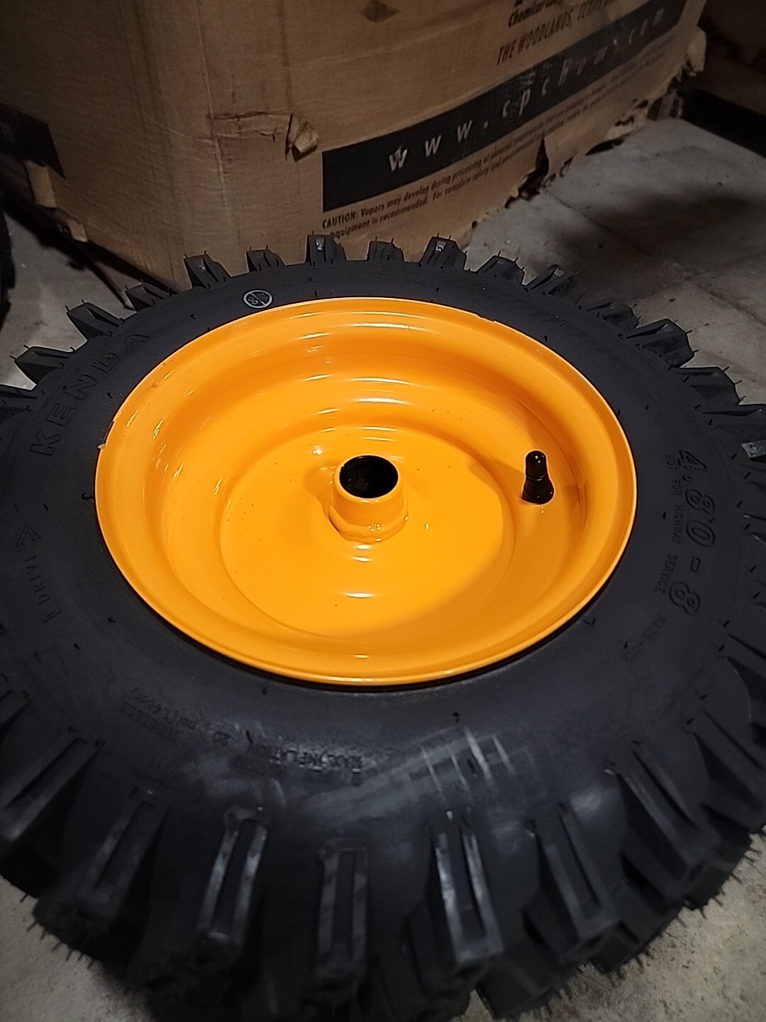 Set of (2) 4.80-8 Husqvarna 2 Ply Tires Wheels Tire Husqvarna Kenda -DK