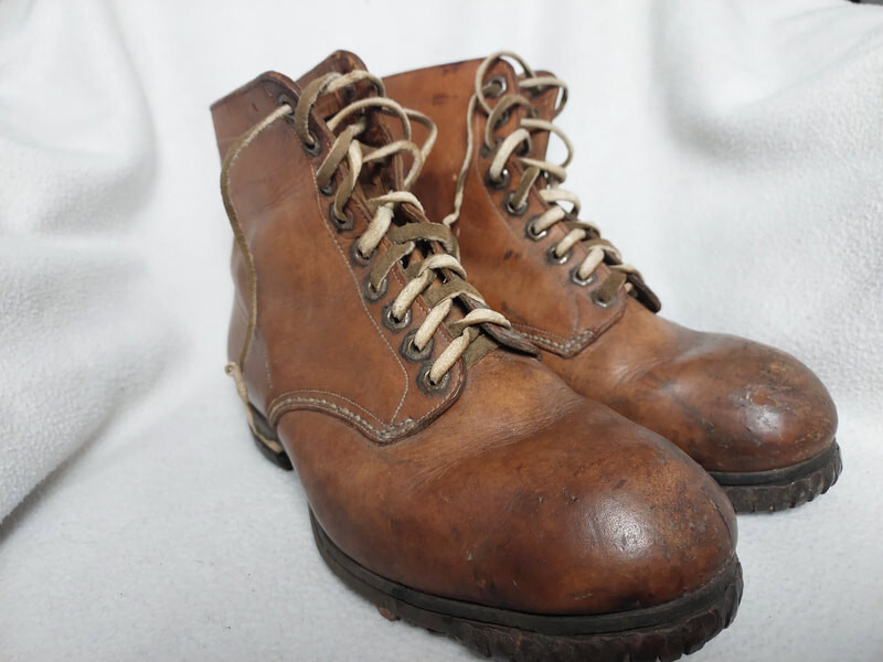 WW2 German M37 ankle boots