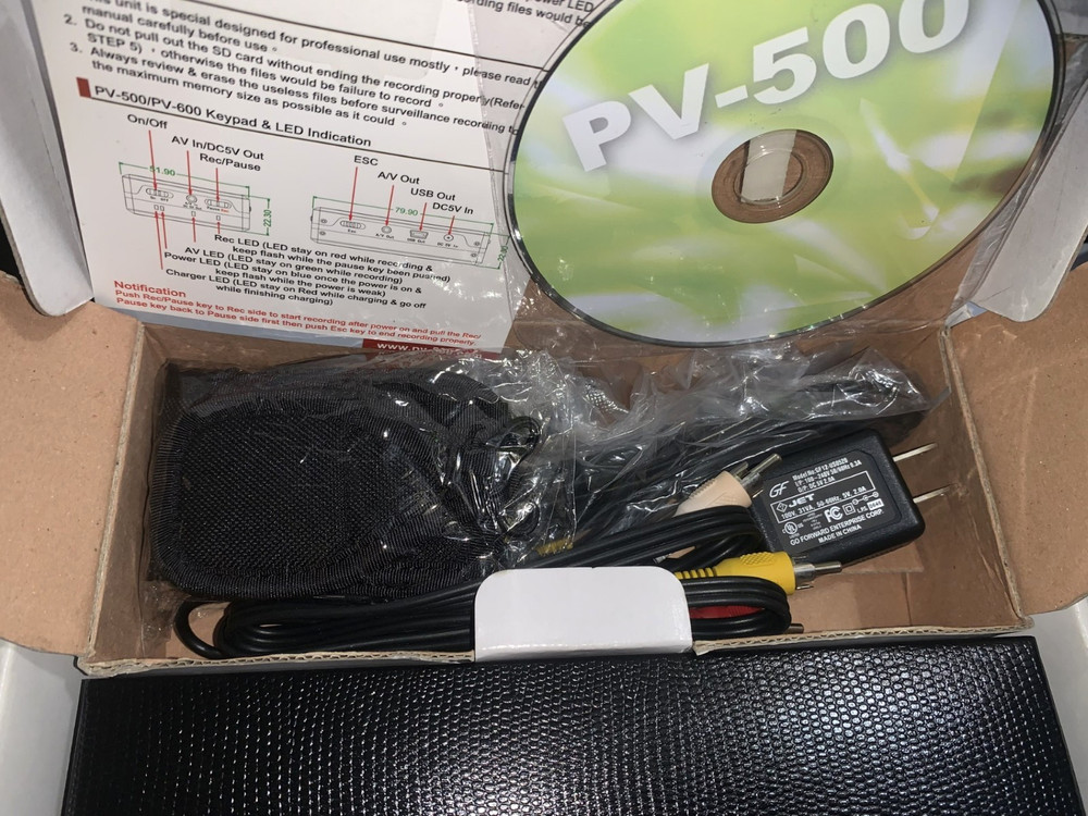 Micro DVR with LCD PV-500