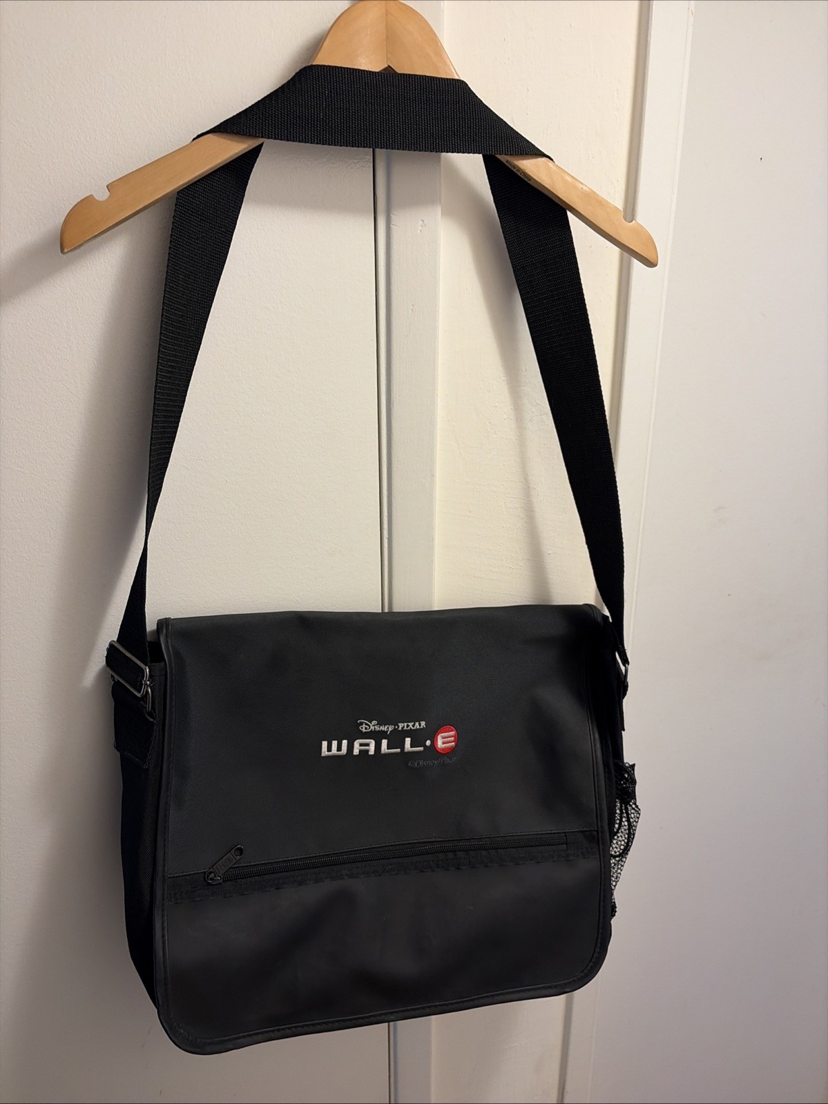 Disney Pixar Wall-E Messenger Bag Black Promo Employee Crew Gift