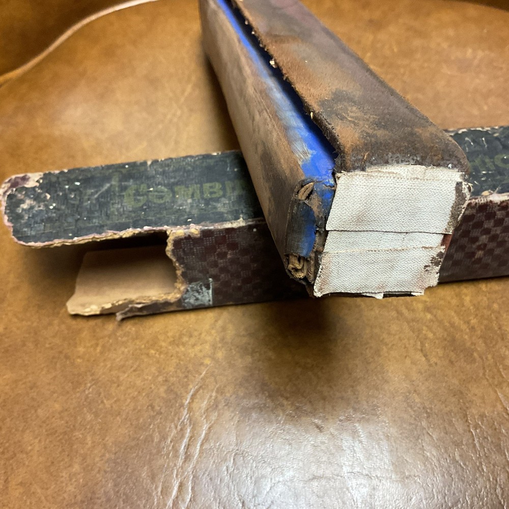 Vintage Combination Razor Strop. With Box
