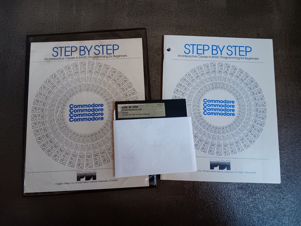 Commodore 64 Step By Step Interactive Basic Programming Tested/Works