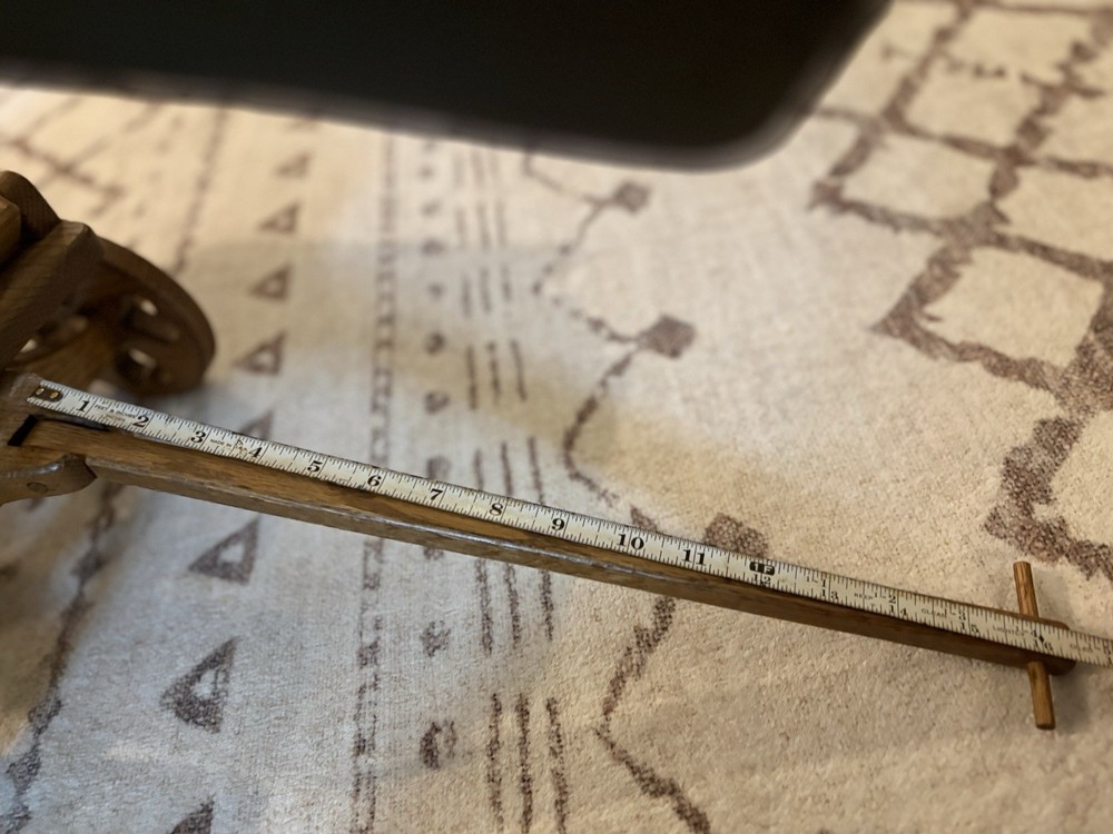 Vintage Solid Wooden Wagon/ Pull Toy/ Decor Wagon