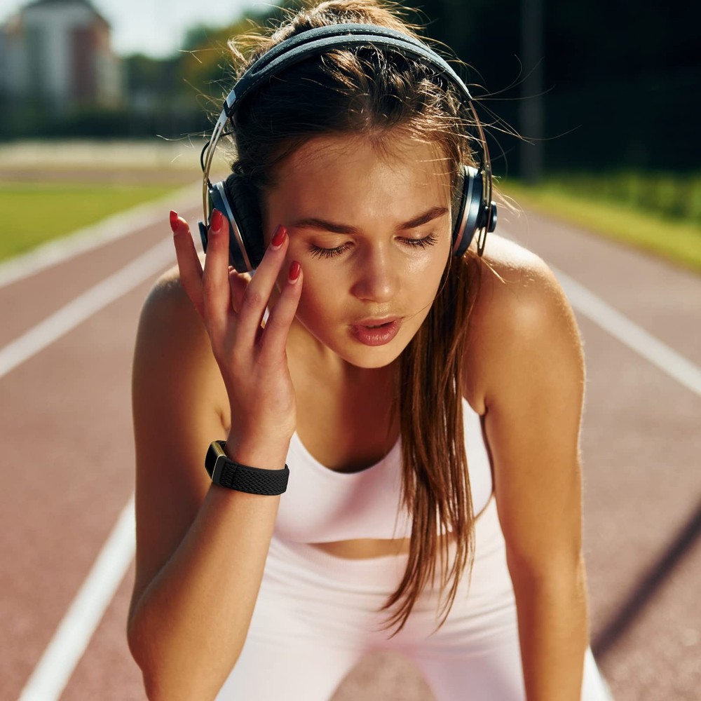 Wristbands 6 Pack Adjustable Elastic Replacement Strap for Fitbit Charge 5/6