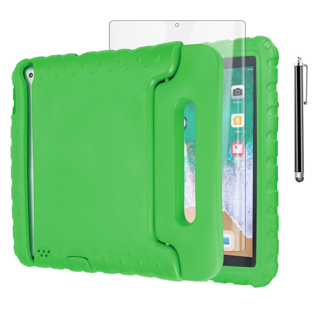 iPad 6th/5th Generation Case 9.7" Kids Shockproof Stand Cover + Screen Protector