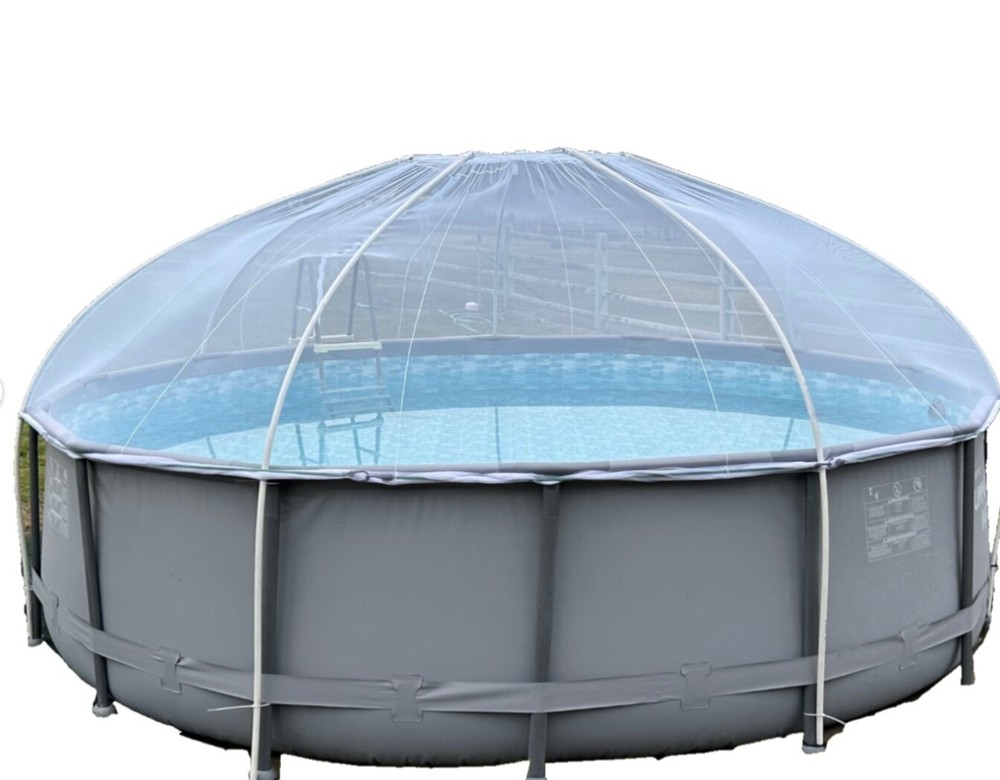 FLEXNET DOME  Pool Net Dome for 20’ to 21’ Diameter Above Ground Pools