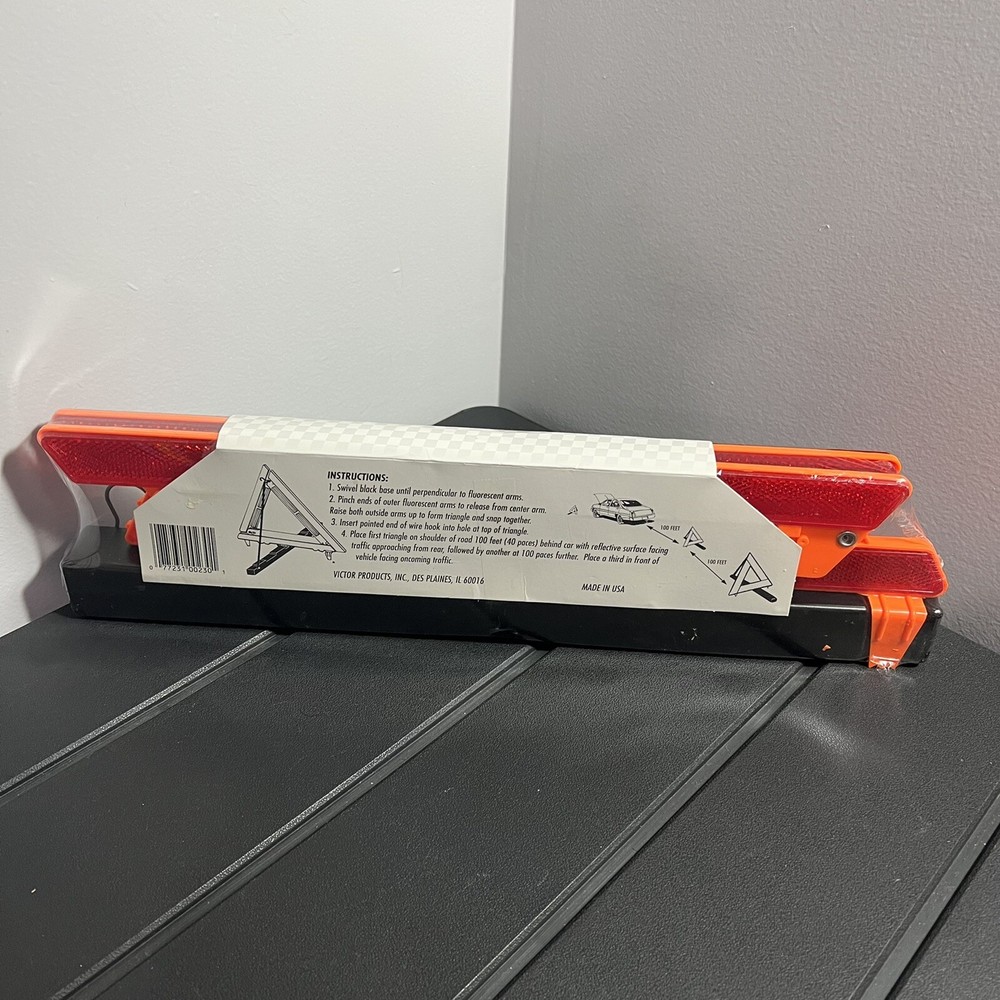 Victor Folding Auto Emergency Warning Triangle - V230 - New